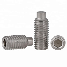 M3 M4 M5 Stainless Steel Set Screw With Dog Point DIN915